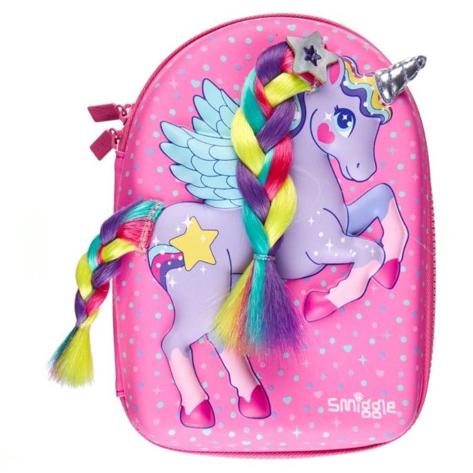 

SMIGGLE PENCIL CASE HARDTOP UNICORN ORIGINAL TEMPAT PENSIL UH654OIK