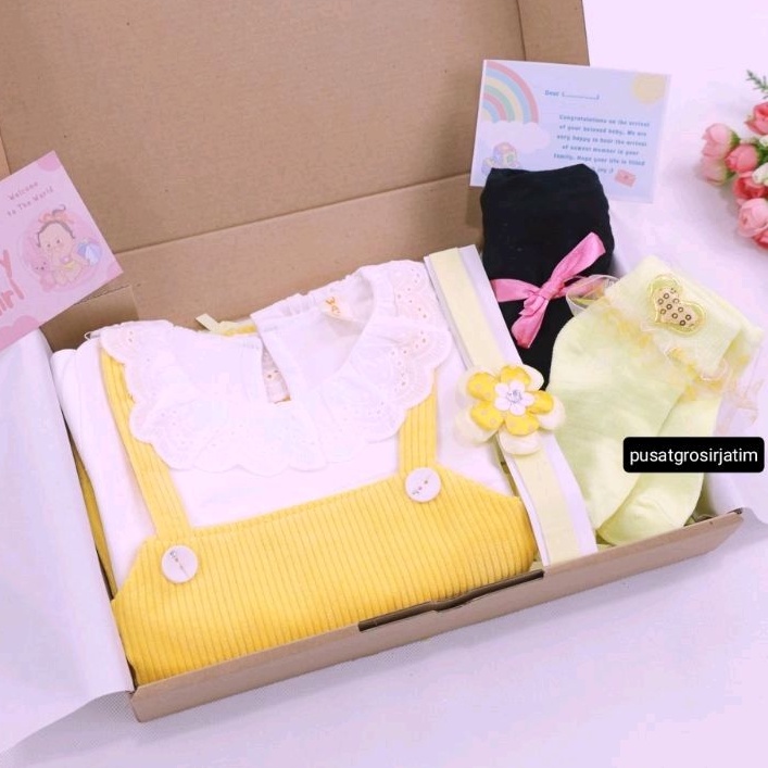 Hampers bayi perempuan baby girl newborn baby gift unisex kado lahiran parcel bayi