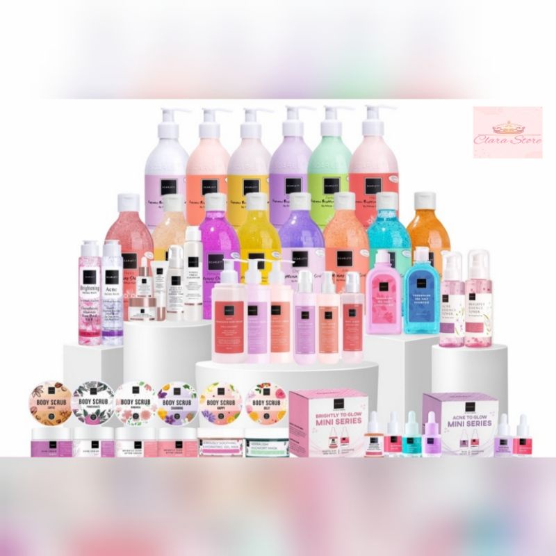 SCARLETT Whitening Body Lotion/Body Cream/Body Serum/Shower