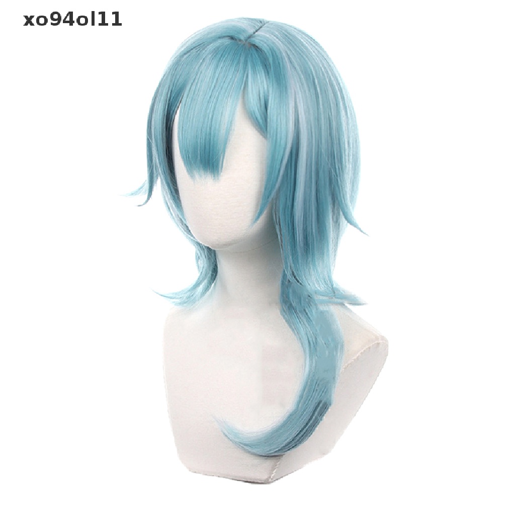 Wig Rambut Sintetis Cosplay XO Game Genshin Impact Venti Keqing Barbara OL
