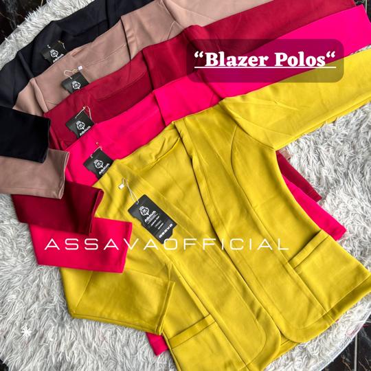 BLAZER SCUBA POLOS - BLAZER SCUBA PREMIUM TEBAL - OUTER SCUBA PREMIUM