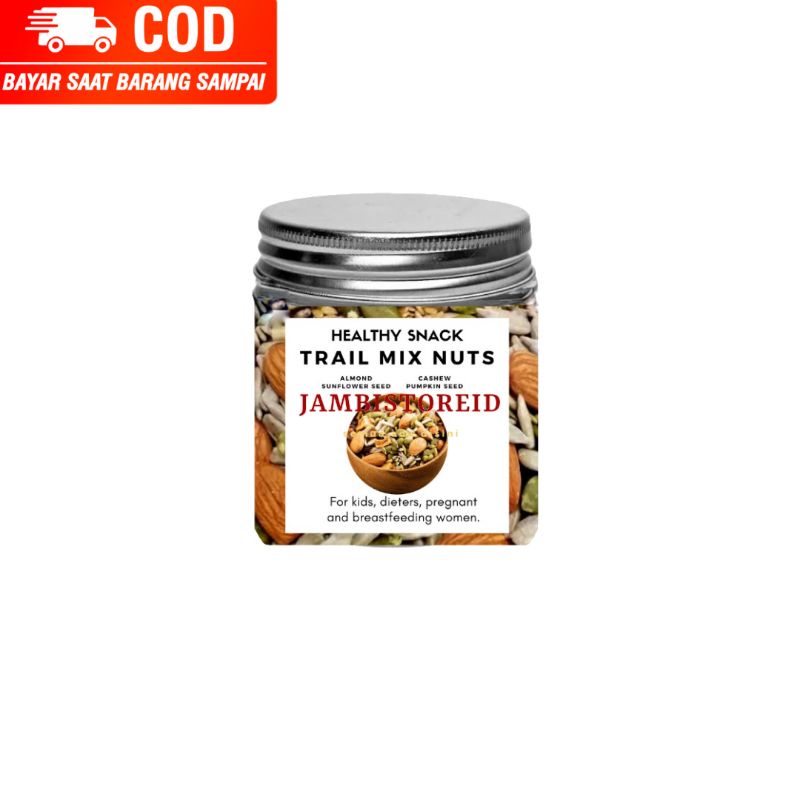 (JAMBISTOREID) JAMBI LANGSUNG KIRIM Premium Healthy Snack Mix Nuts 150gram Kacang Almond Cashew Sunf