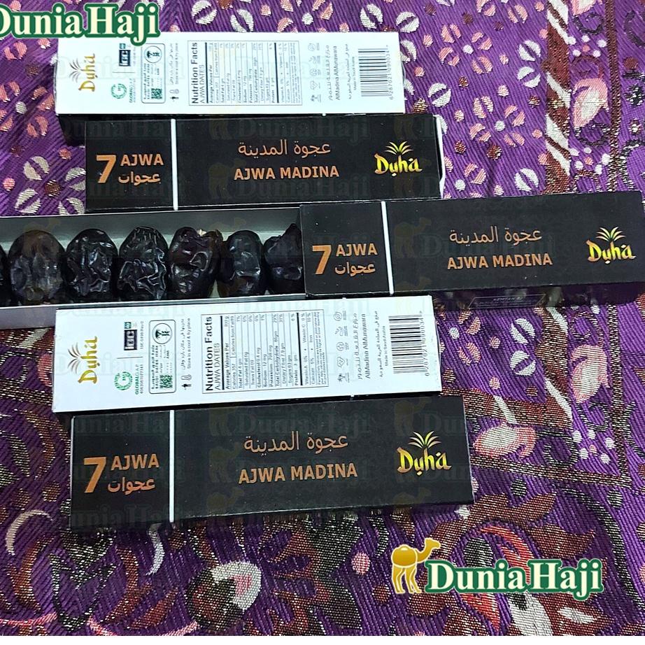 ZAF351 Kurma AJWA Seven 7 Asli 100% Original Saudi / Kurma AJWA 7 Nabi Madinah Premium Oleh Oleh Haji Umroh ||||