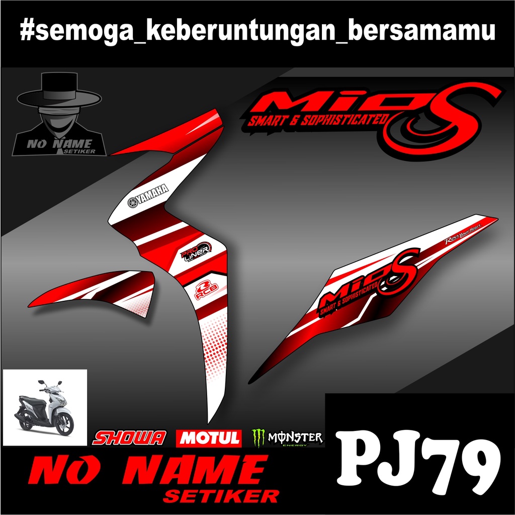 STICKER STRIPING MIO S (pj79)/ANTI PUDAR/ANTI BENSIN