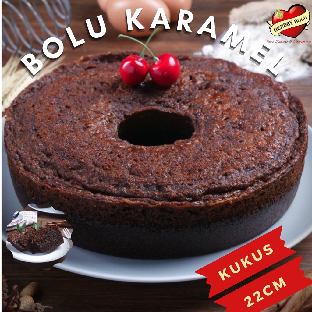 

Bolu Karamel Kue Sarang Semut Premium Caramel Cake