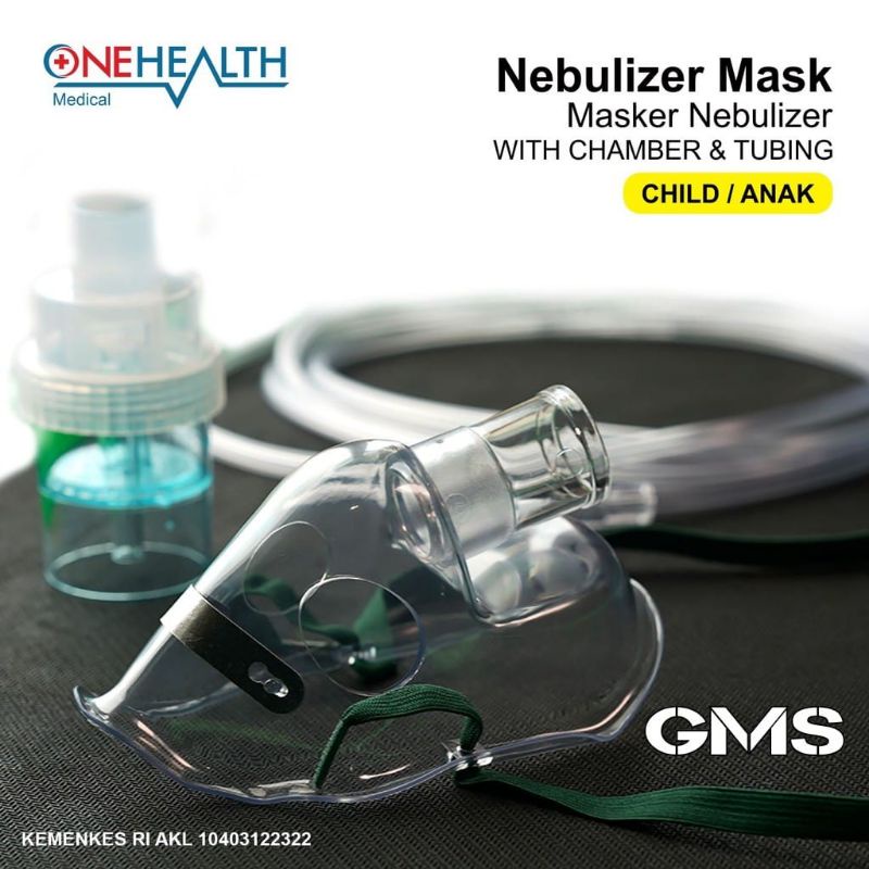 Masker Nebulizer Anak / Nebulizer Mask Child Per Pcs