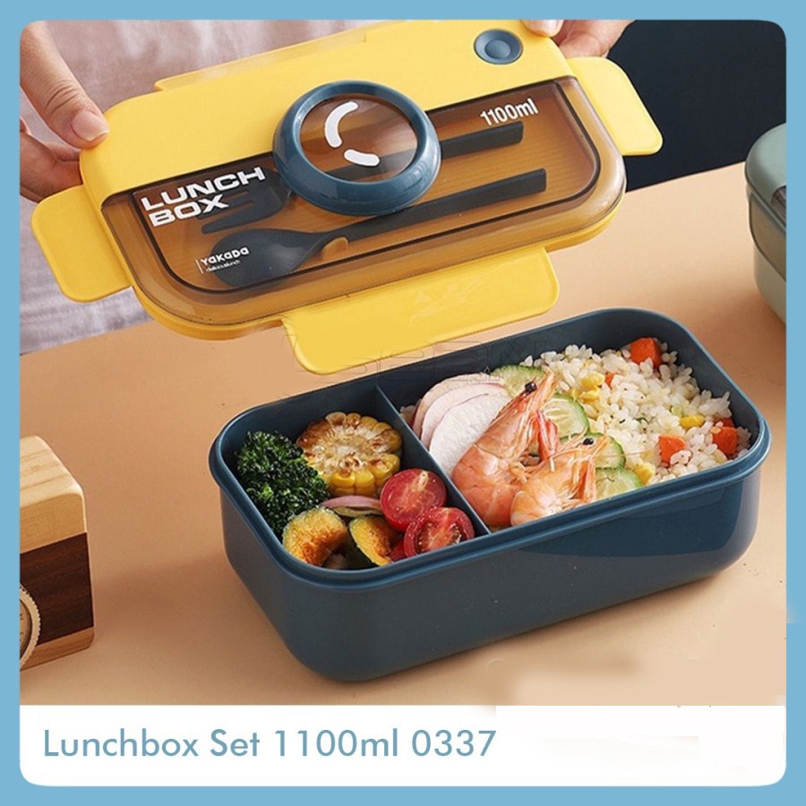 Trend-KOTAK NASI FREE SENDOK | BENTO LUNCH BOX SET