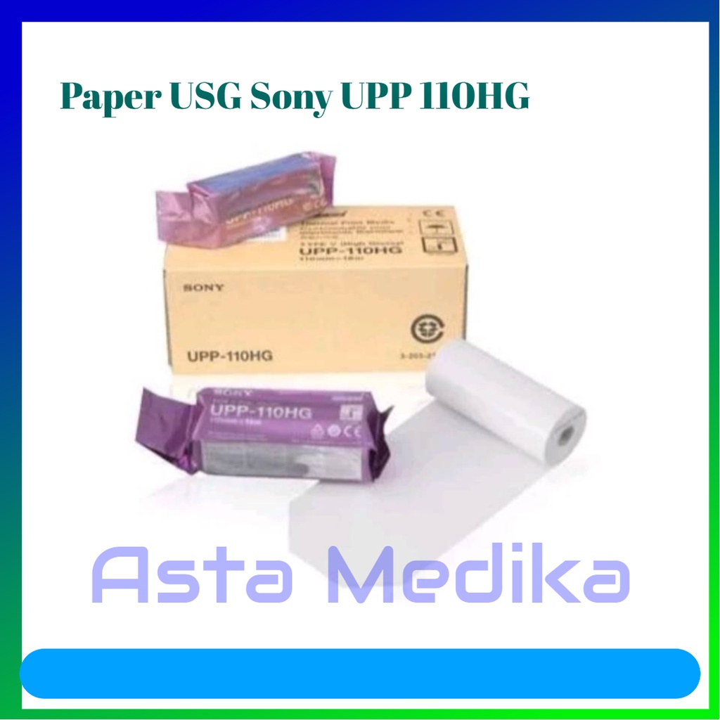 Paper USG UPP -110HG Sony Thermal Paper USG Sony UPP-110HG Kertas Print Thermal