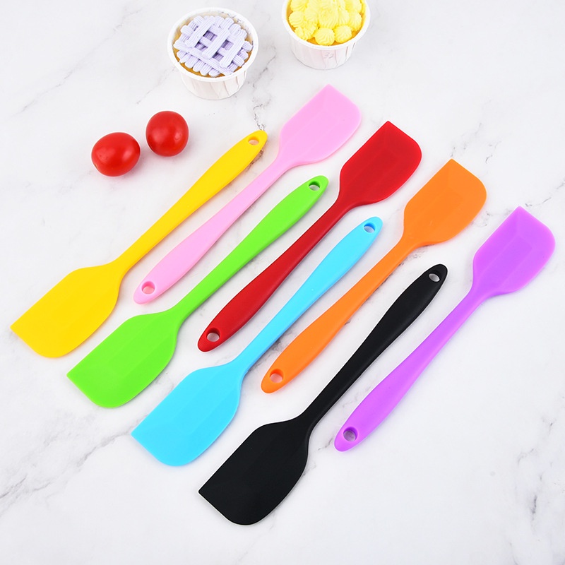 ACCFASHIONMURAH Spatula Silicone Memasak Baking Spatula Pencampuran Mentega / Spatula Silicone Scraper Multifungsi Real Pict