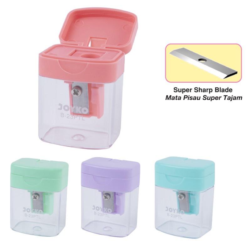 

DFY✣ Rautan Serutan Sharpener Joyko B-23PTL 1 BOX / 12 Pcs Harga Murah