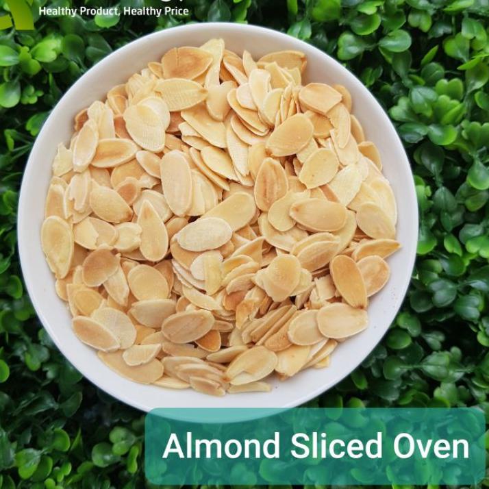 

Termurah[KI3]-(Kemasan Vakum) Roasted Almond Slice / Kacang Almond Slice Oven (250 gram) by Granology