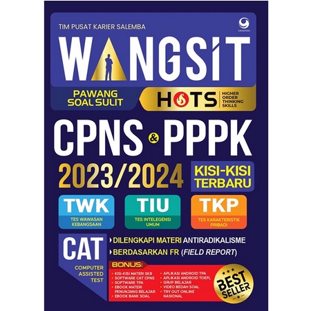 BEST SELLER   WANGSIT HOTS CAT CPNS & PPPK (PAWANG SOAL SULIT) 2019-2020 // 2021 2022//2023