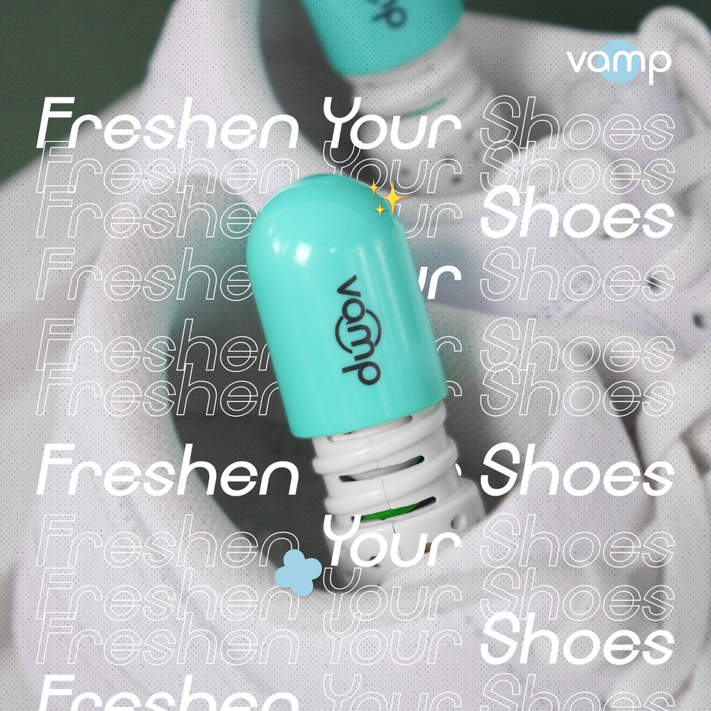 Vamp Shoe Freshener Pill | Pencegah Penghilang Anti Bau Sepatu