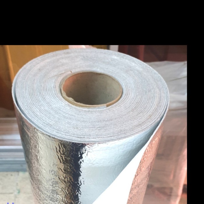 Aluminium Aluminium Foil Atap, Peredam Panas Atap,Thermal Foam Tebal 2Mm Meteran