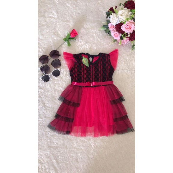 DRESS TUTU ANAK DRESS BRUKAT ANAK MURAH