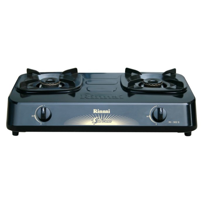 kompor gas rinnai 2 tunggu teflon ri 302s