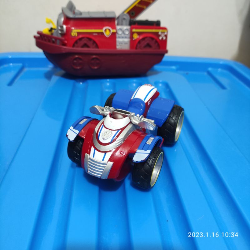 mainan motor paw patrol ori spin master