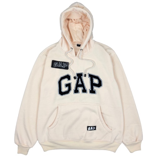 Sweater Hoodie Gap Cream Premium Like / Jaket Hoodie Pria Distro Terbaru Keren Murah Bahan Tebal