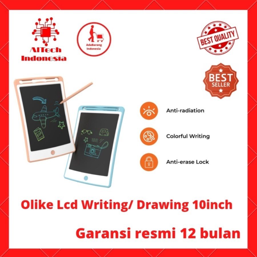 

Olike Lcd Writing/Drawing board 10 inch tablet papan tulis listrik