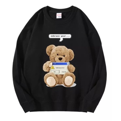 EMBRACE YOUR TEDDY BEAR SWEATER / SWEATER LUCU / SWEATER BEAR / SWEATER KEKINIAN