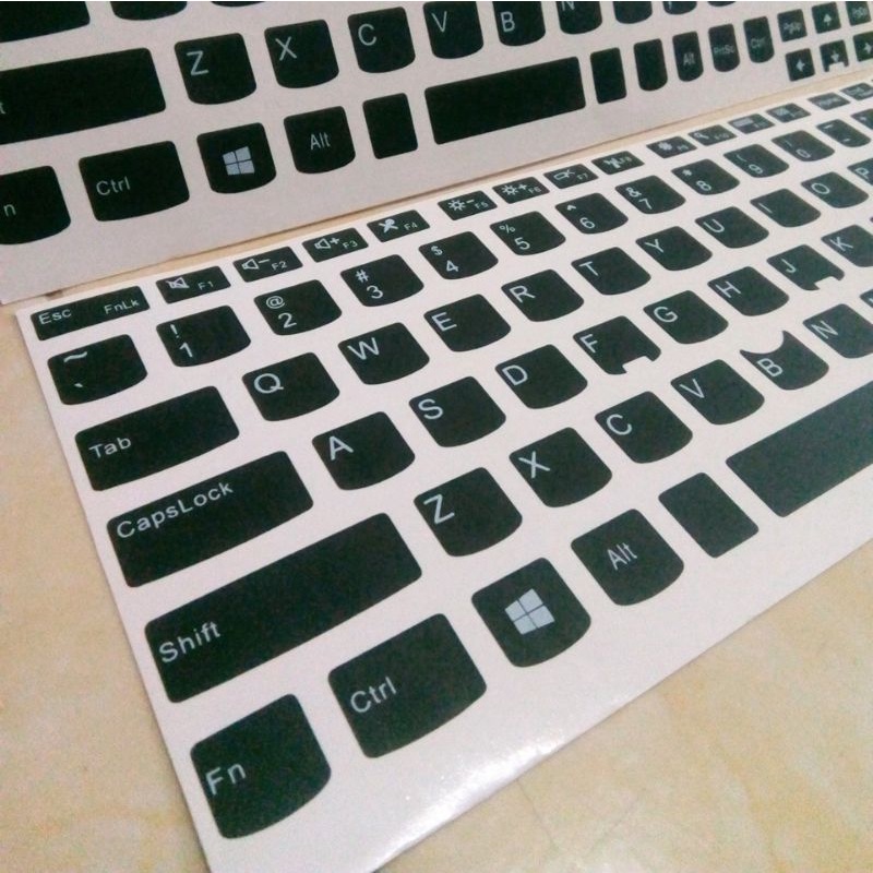 Stiker Sticker Keyboard Khusus Laptop Lenovo x230, x240, x250, x260, x270