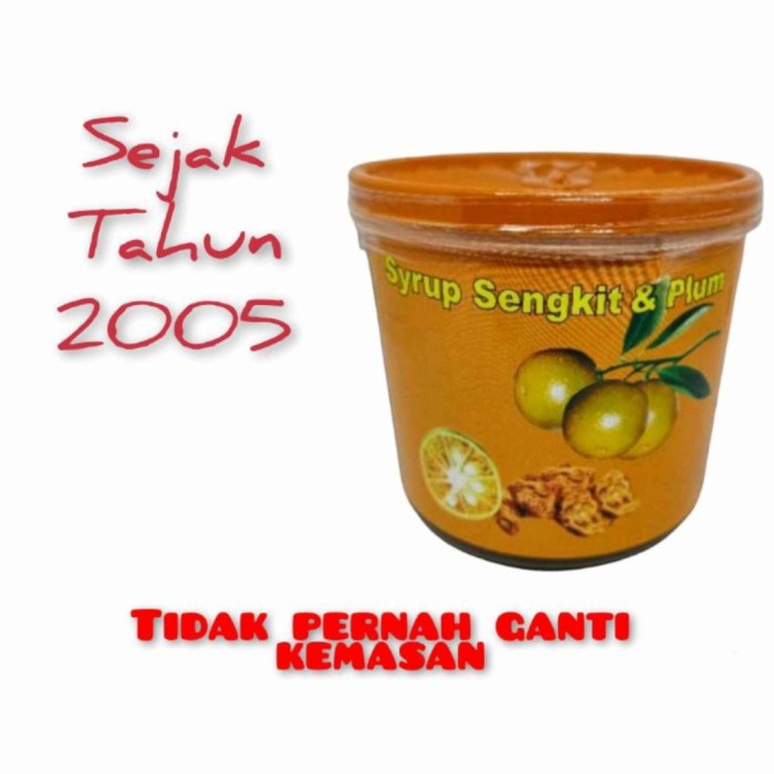 

SYRUP SENGKIT & PLUM 700GR SIRUP SENGKIT & PLUM KHAS PONTIANAK