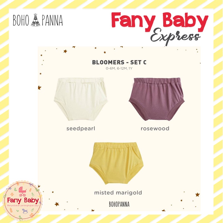 BOHOPANNA - BLOOMERS SET OF THREE - CELANA DALAM ANAK