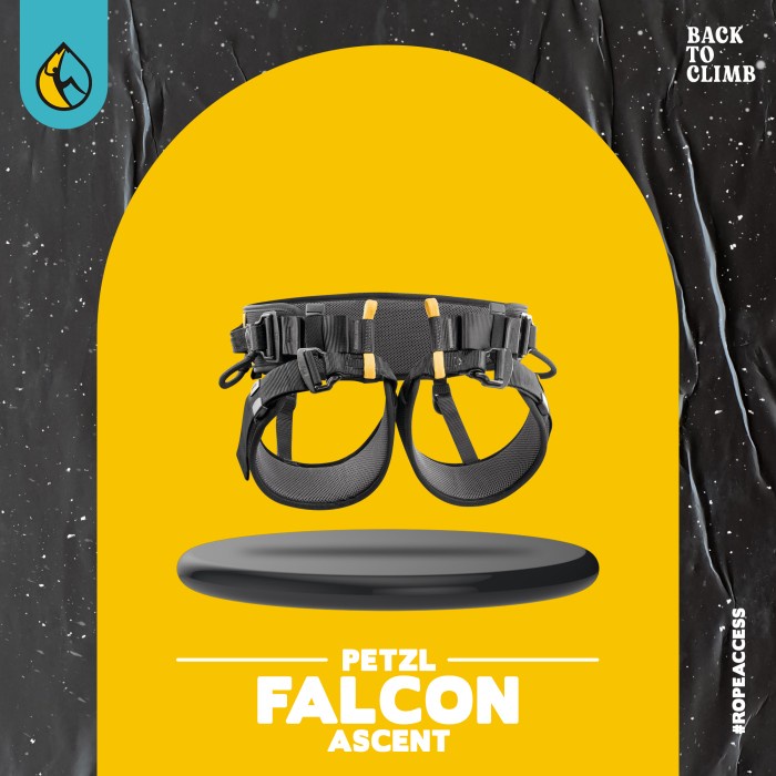 ~@~@~@~@] Petzl Falcon Ascent safety rescue harness