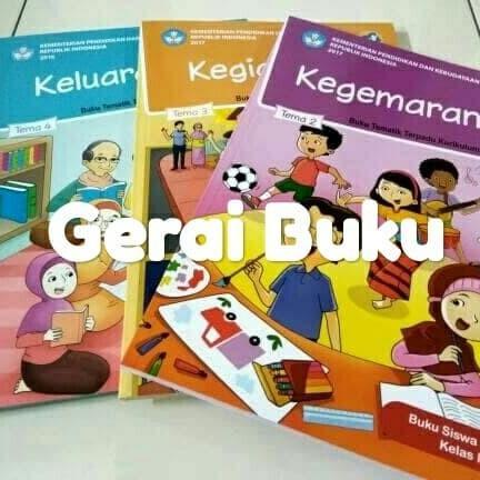 

Tematik Kelas 1 SD Tema 2, 3 & 4 Kurikulum 2013 Revisi Terbaru Best Seller