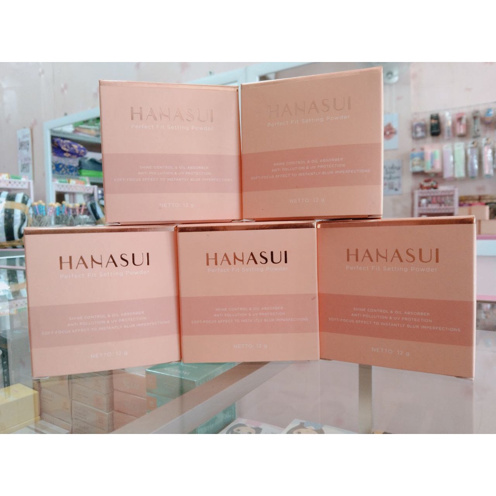 hanasui setting loose powder