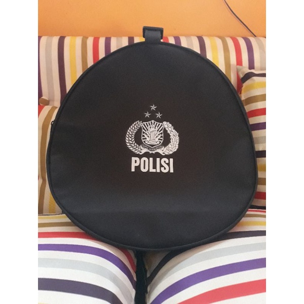 Tas pet POLISI Bulat Bahan Kain/Nilon