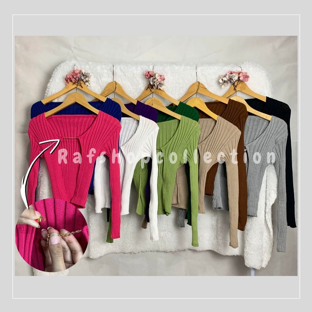 AUDYA CARDIGAN KNIT_Atasan wanita_atasan rajut