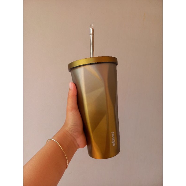Tumbler Excelso Hummer Stainless Steel Gold