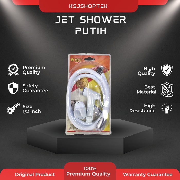 Jet Shower Closet Mandi Putih Bidad Shower Cebok Bidet Keran Toilet
