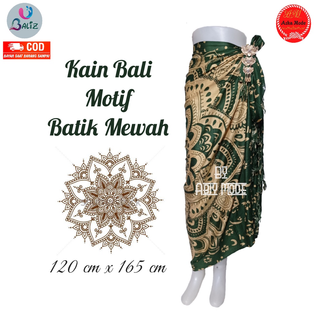 Kain Pantai Kain Bali Pantai - Kain Bali Motif Batik Mewah Standar - Sarung Pantai SEMBILAN MODE - Sarung Bali - Kain Pantai - Kain Katun Jepang - Kain Untuk Hiasan Dinding - Kain Untuk Plafon Mobil Truk Dan Mobil 3/4 Lainnya