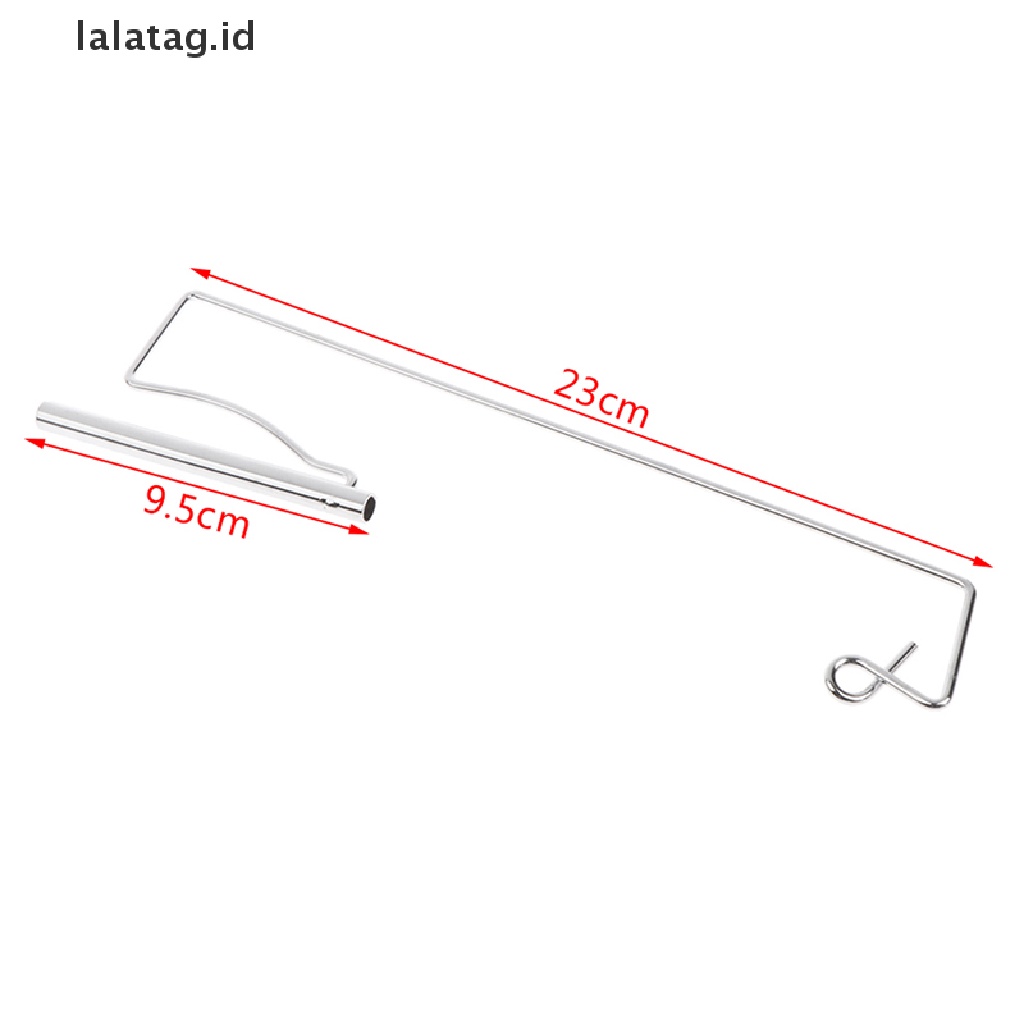 [lalatag] Stand Benang Mesin Jahit Lama Silver Metal Aksesoris Portable Wire Frame Part [ID]