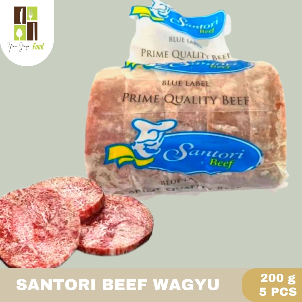 Santori Beef Wagyu Blue Label Steak  Premium Repack 1 Pcs/1 Slice