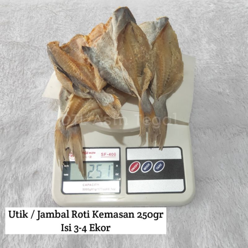 

IKAN asin Utik jambal roti Kemasan 250gr