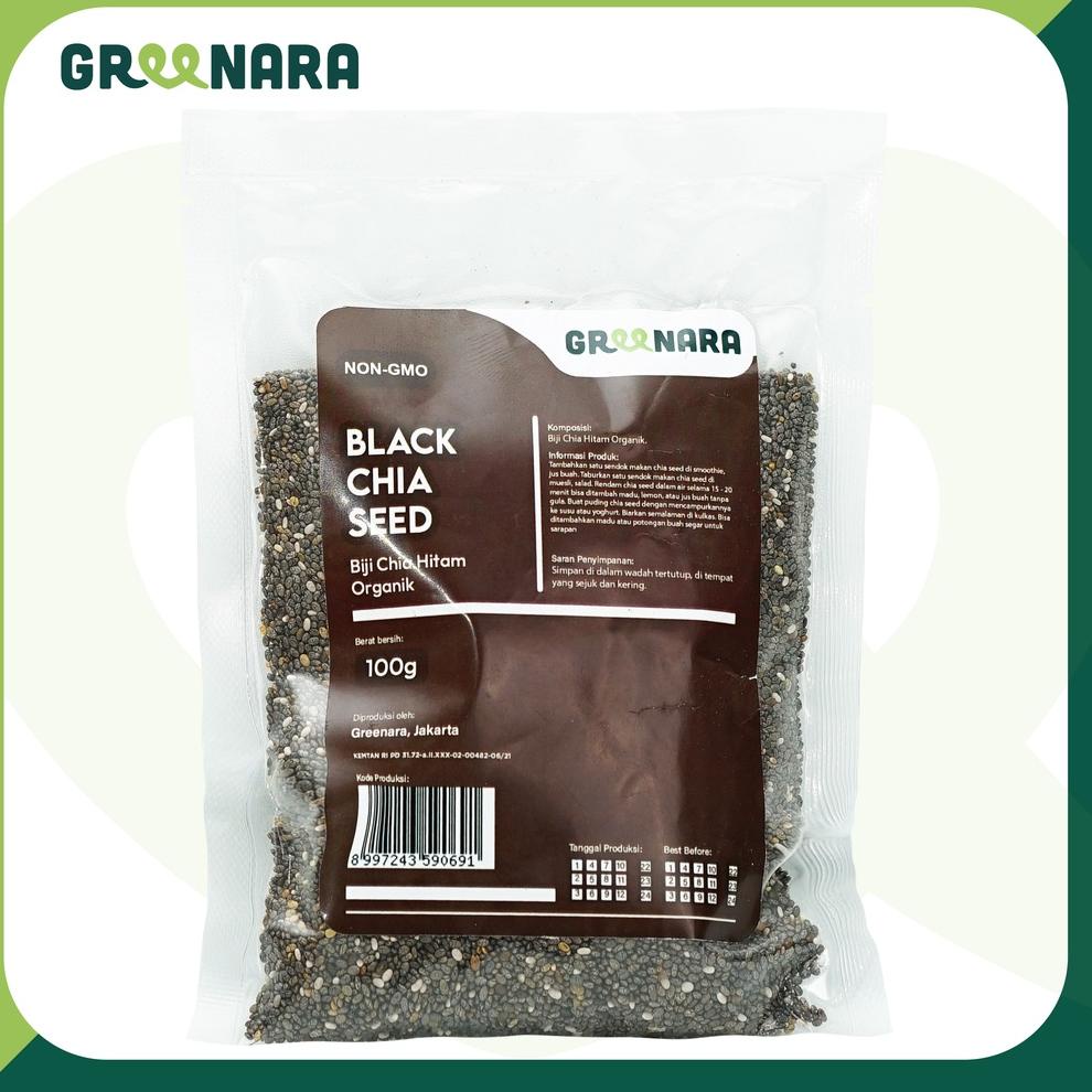

☈ Organic Black Chia Seed 100gr / Chiaseed Hitam Organik ☈Produk Keren