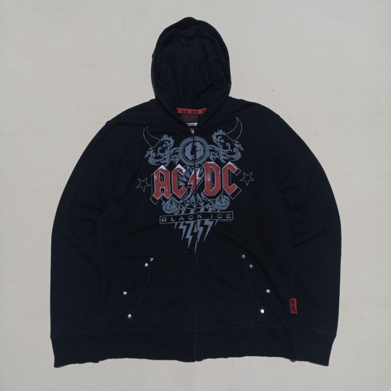 ZIPPER HOODIE ACDC OFFICIAL SECOND