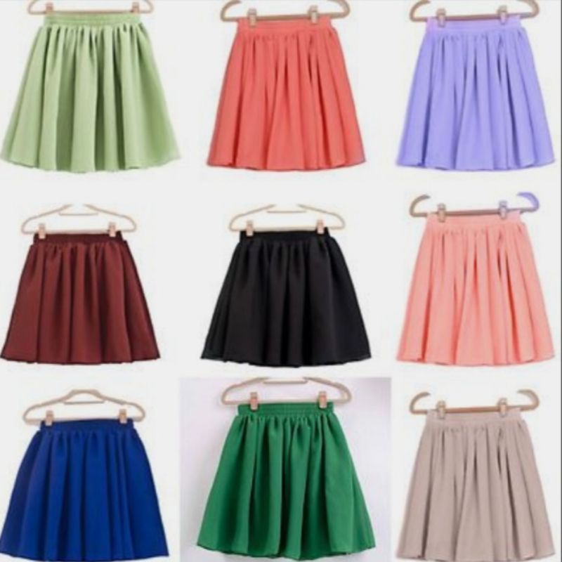 Rok anak perempuan mekar. NEW bahan satin. Usia 1-5 tahun