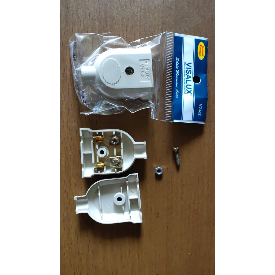 Visalux Kontra Steker Gepeng Steker Female Gepeng Putih