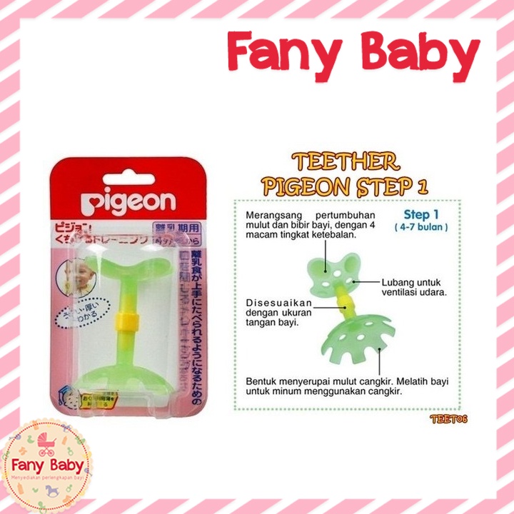 PIGEON TEETHER STEEP 1 / GIGITAN BAYI