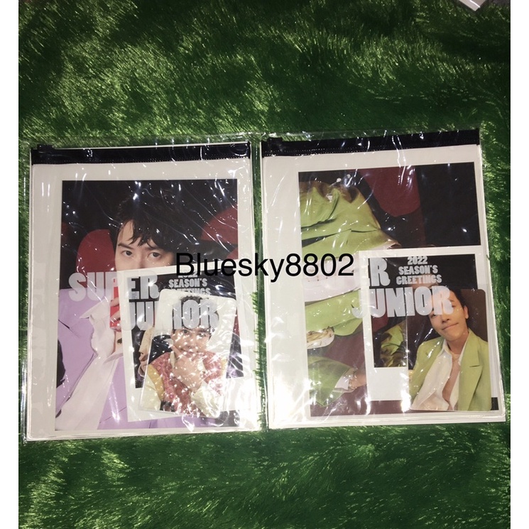 2022 SEASON’S GREETINGS PHOTO PACK DONGHAE KYUHYUN SEALED