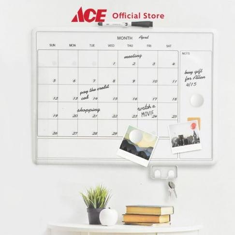 

MURAH Ace - Odi Magnetic Monthly Planner - Putih
