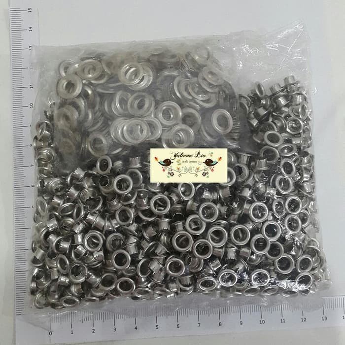 Rew Eyelet 5Mm Nikel - Mata Ayam