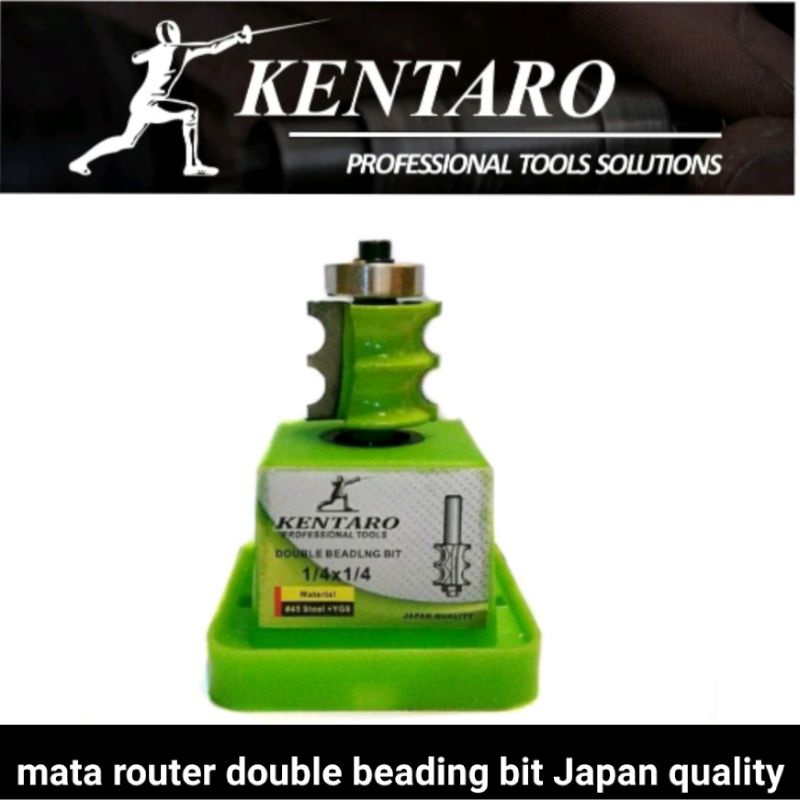 mata router / profile double beading bit kentaro Japan quality