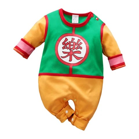 Jumper bayi anime Motif Dragon Ball jumper anime anak usia 0-2 tahun