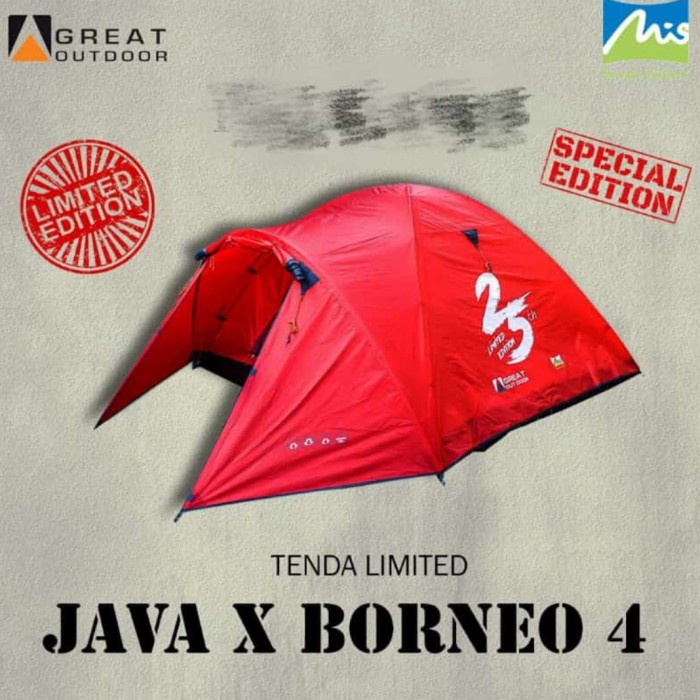 TENDA LIMITED EDITION GREAT OUTDOOR - MIS MOUNTAIN JAVA X BORNEO 4