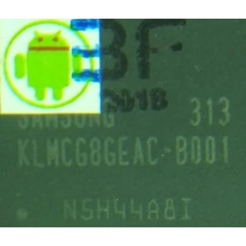 sale IC eMMC KLMCG8GEAC-B001 KLMCG 64 GB for XIAOMI REDMI NOTE 4 MTK 64GB